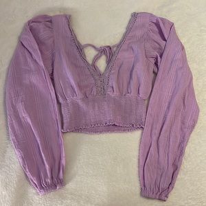 Purple Aeropostale top